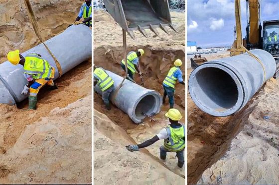 Construction d&rsquo;une adduction en eau potable a logbadjeck