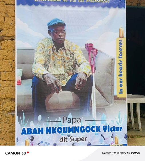 inhumation de M. Abah Nkoumngock Victor, ancien Conseiller Municipal de la Commune de Dibamba